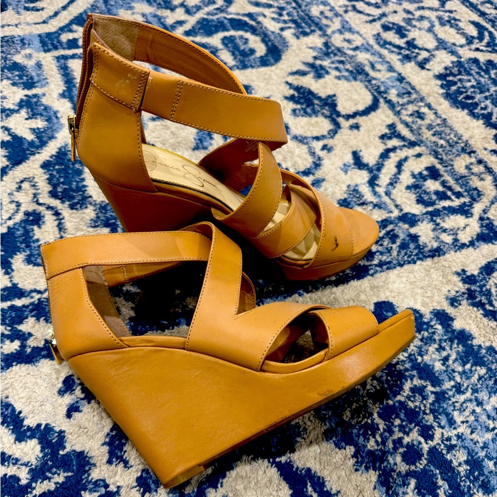 Jessica Simpson wedges